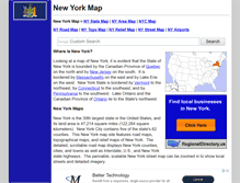 Tablet Screenshot of new-york-map.org